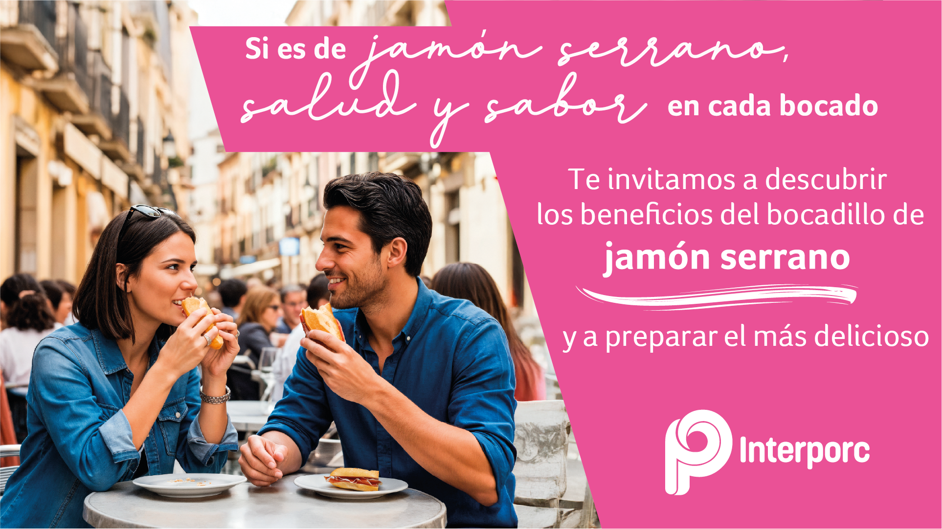 Si es de jamón serrano, sabor y salud en cada bocado